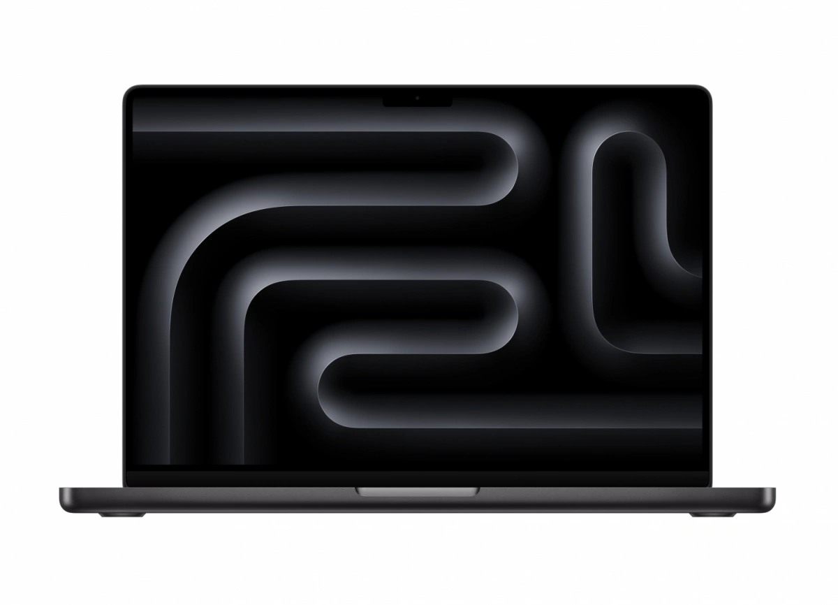 Apple MacBook Pro 14" (2024) 512Гб Космический чёрный (MW2U3) (M4 10-ядер CPU/10-ядер GPU, 16 ГБ, 512ГБ SSD). Фото 1
