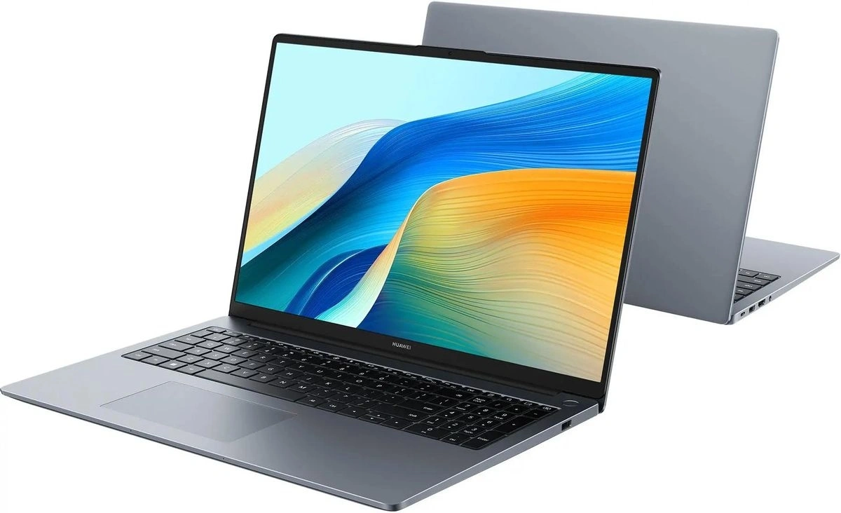 Huawei MateBook D 16 Космический серый 53013WXE (MCLF-X) (16" IPS, Intel Core i5 12450H, 2.0 GHz - 4.4 GHz, 8GB, 512GB SSD, Intel UHD Graphics, Windows 11). Фото 3