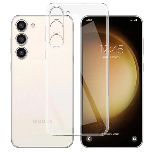 Накладка для Samsung Galaxy S23 Plus, Прозрачная. Фото 1