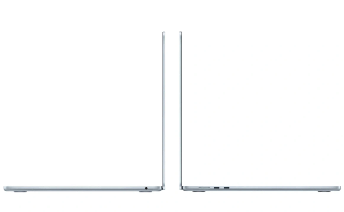 Ноутбук Apple MacBook Air 15" 2026 512 Гб Небесно-голубой (MDVQ4) (M5, 10C CPU/10C GPU, 16Гб, 512Гб SSD). Фото 6