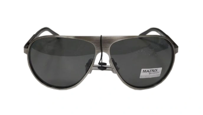 Солнцезащитные очки Matrix MT8395 (C24-91) 63 12-132, Чёрно-стальные. Фото 1