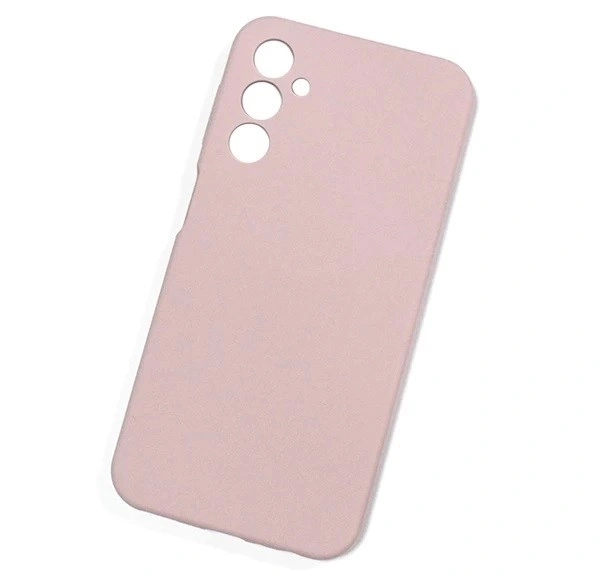 Накладка Silicone Case для Samsung Galaxy S23 FE, Пудровая. Фото 1