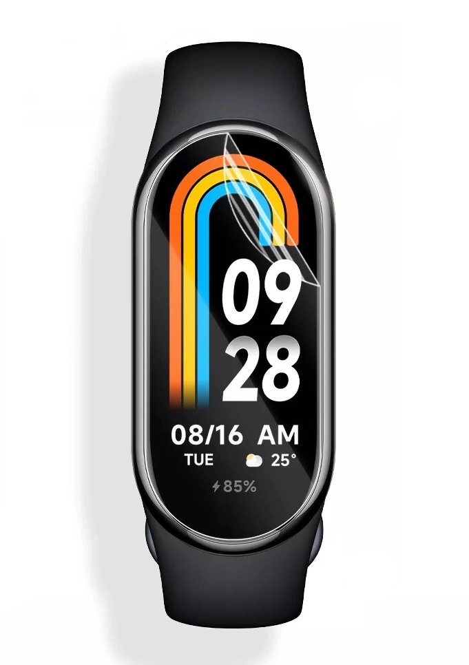 Защитная пленка Mocoll (Recovery Clear) для Mi Band 8, Прозрачная. Фото 2