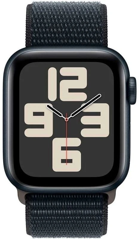 Apple Watch SE 2023, 40 мм, алюминий цвета "тёмная ночь" (MRE93) (Уцененный товар). Фото 2