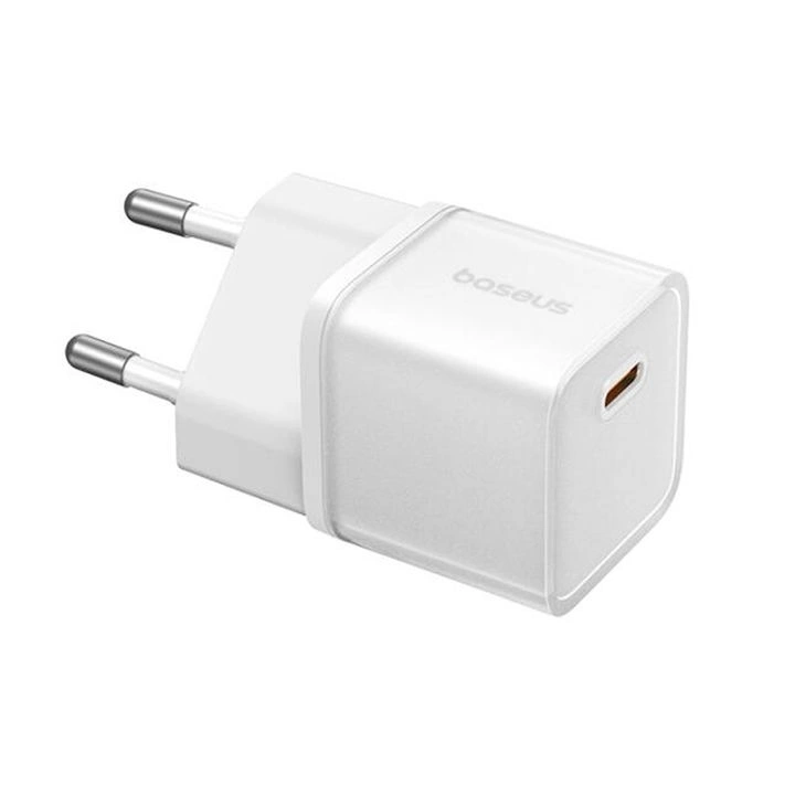 Сетевое зарядное устройство Baseus GaN5S Fast Charger 20W, White (P10162503213-00). Фото 2