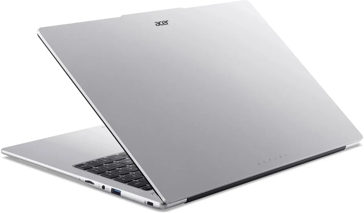 Ноутбук Acer Aspire Lite, Серебристый (AL15-49P-R7SB) (15.6", AMD Ryzen 5 7430U, 8 Гб DDR4, 512 Гб SSD, AMD Radeon Graphics, no OS) NX.DT8CD.004. Фото 5
