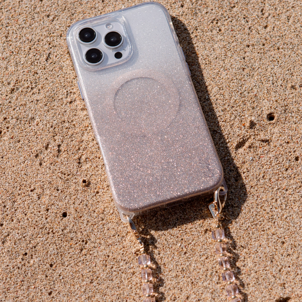 Накладка Uniq для iPhone 16 Pro COEHL Lumino (MagSafe), Rose Gold (IP6.3P(2024)-LUMMRGLD). Фото 10