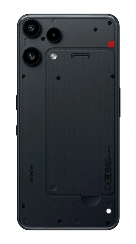 Смартфон Nothing Phone (3A) Lite (A001T) 8/256Гб, Чёрный. Фото 3