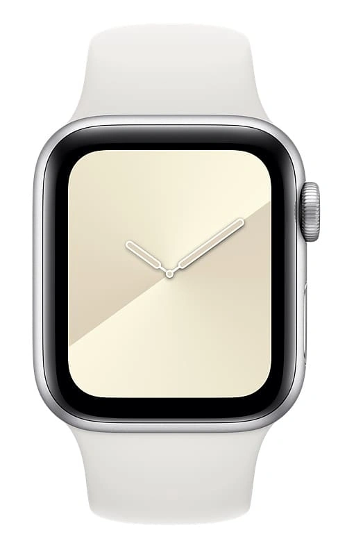 Ремешок силиконовый для Apple Watch 38/40/41/42мм, Белый. Фото 3