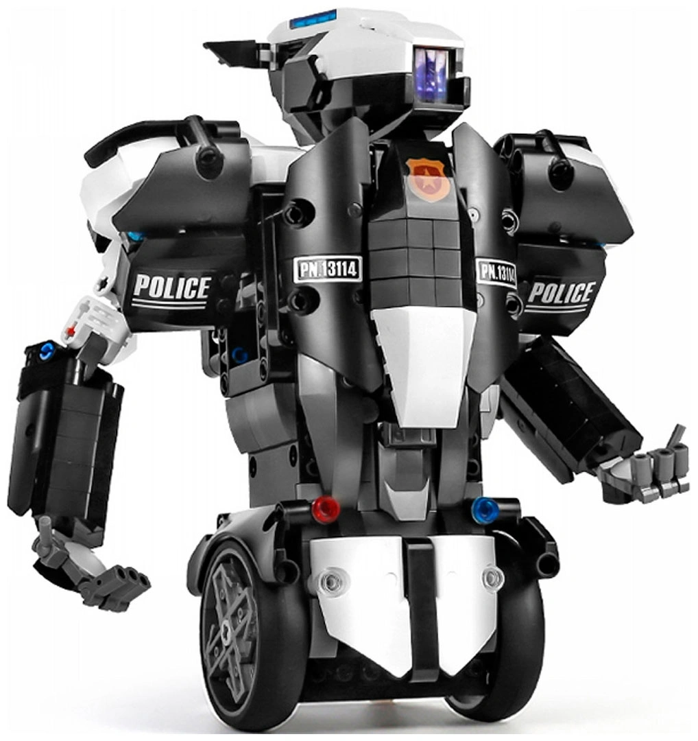 Конструктор Mould King Technique 13114. Робот-полицейский, 566 деталей, пульт ДУ. Фото 2