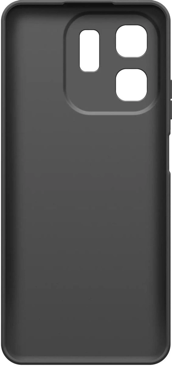 Накладка boraSCO Silicone Case для Infinix Hot 50i, Чёрная. Фото 2