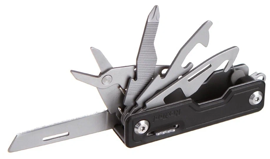 Нож складной многофункциональный XiaoMi NexTool Multifunction Knife NE20096, Чёрный. Фото 4