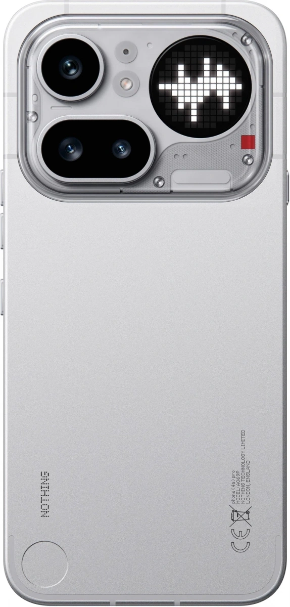 Смартфон Nothing Phone (4A) Pro A069P 12/256Гб, Серебристый. Фото 2