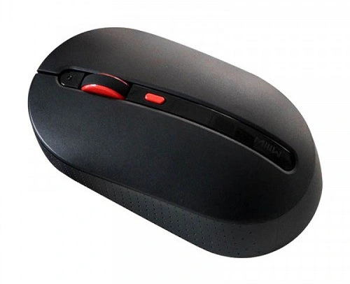 Мышь беспроводная MIIIW Wireless Mute Mouse MWWM01, Чёрная. Фото 2