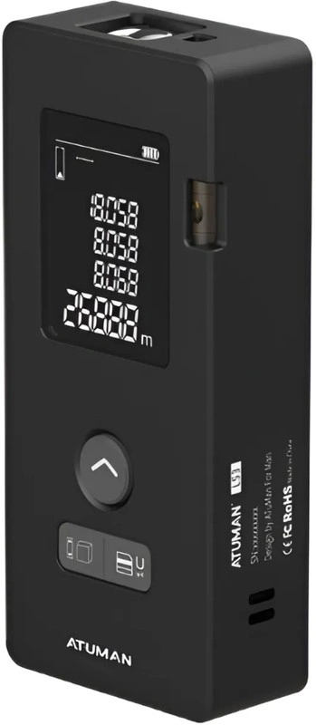 Лазерный дальномер ATuMan LS3 Laser Rangefinder (60 м), Grey. Фото 1