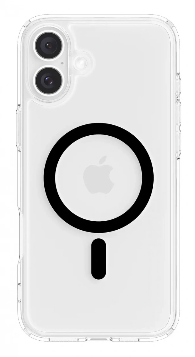 Накладка Spigen Ultra Hybrid (MagFit) для iPhone 16, Black (ACS08206). Фото 2