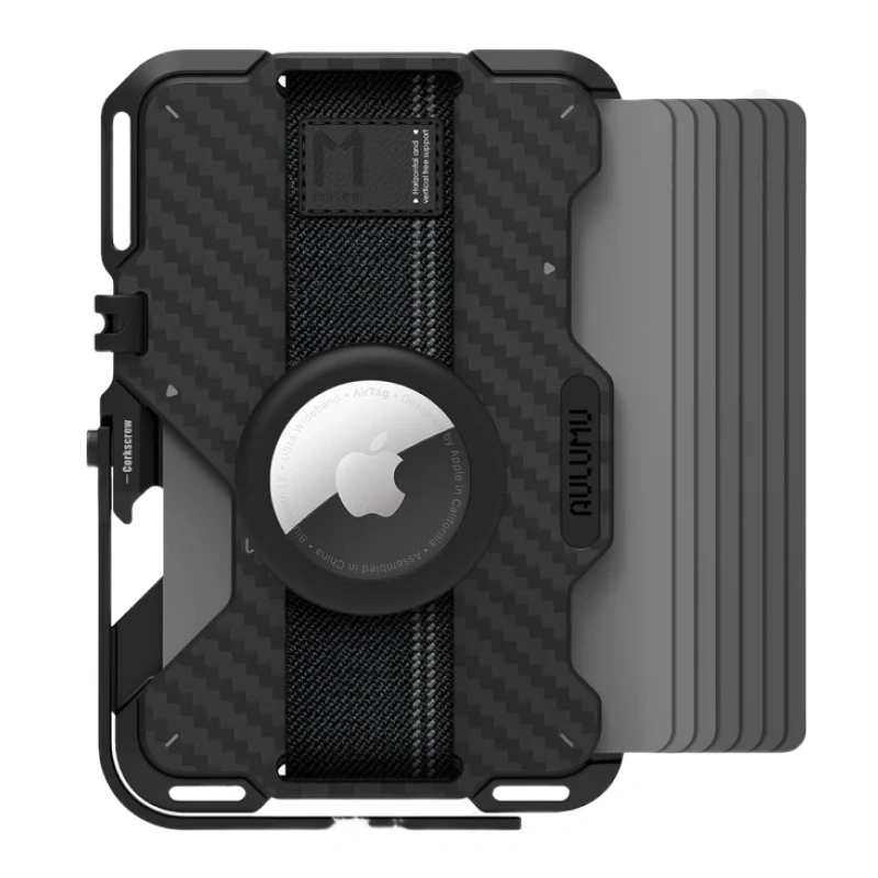 Магнитный бумажник Aulumu G03 Carbon Fiber MagSafe (UA-G03-CF). Фото 3