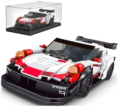 Конструктор Mould King Models 27010. Porsche 911 RSR, 349 деталей. Фото 2