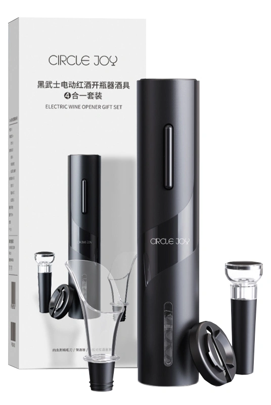 Винный набор Circle Joy Black Samurai Wine Set 4 in 1 CJ-TZ07. Фото 1
