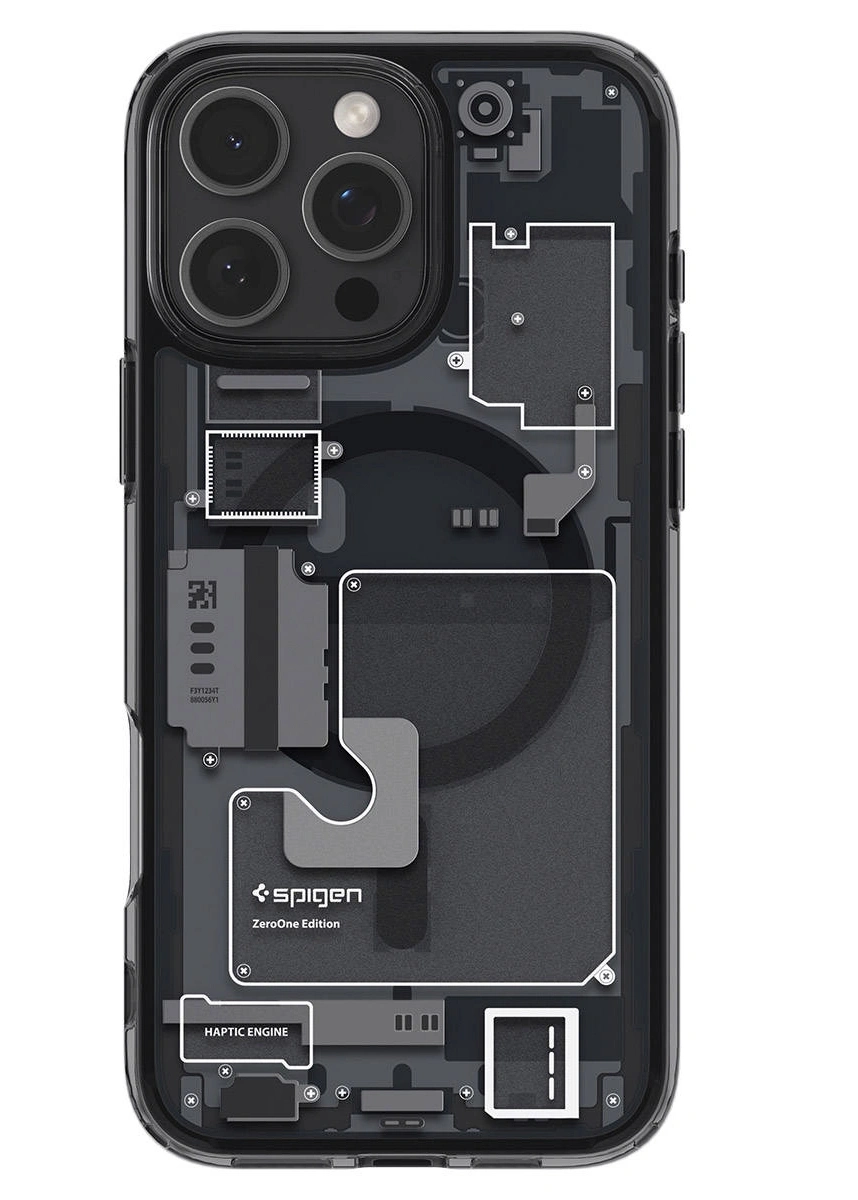 Накладка Spigen Ultra Hybrid MagSafe для iPhone 16 Pro, Zero One (ACS08135). Фото 2