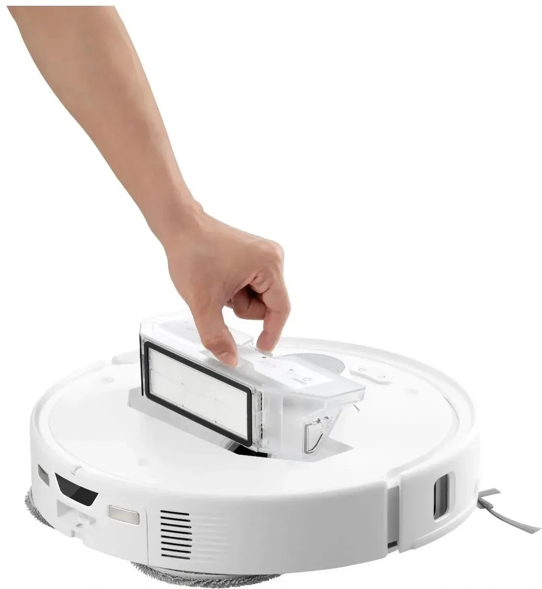 Робот-пылесос Roborock Qrevo Curv, (V10VIV) White. Фото 6