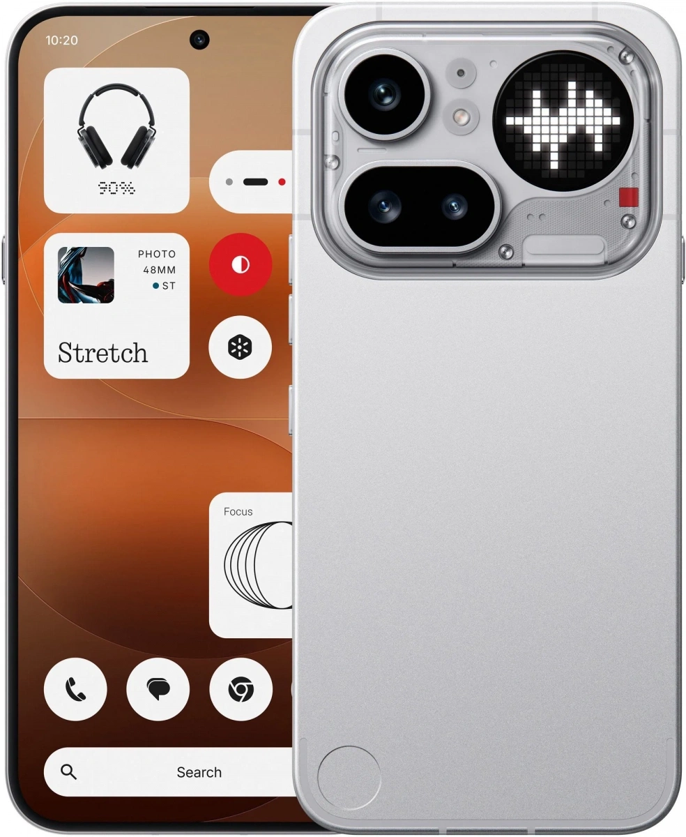 Смартфон Nothing Phone (4A) Pro A069P 12/256Гб, Серебристый. Фото 1