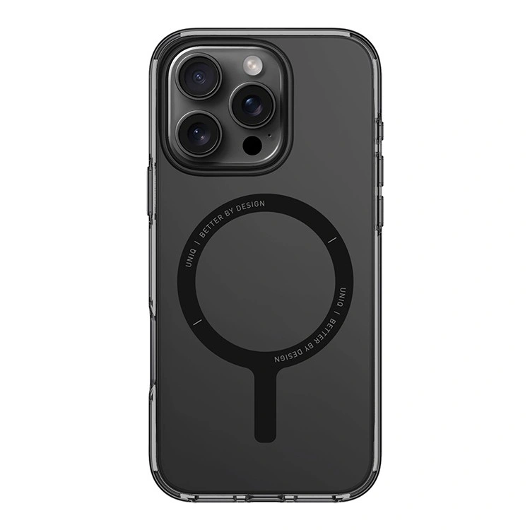 Накладка Uniq для iPhone 16 Pro Clario (MagSafe), Smoke (IP6.3P(2024)-CLARMSMK). Фото 2