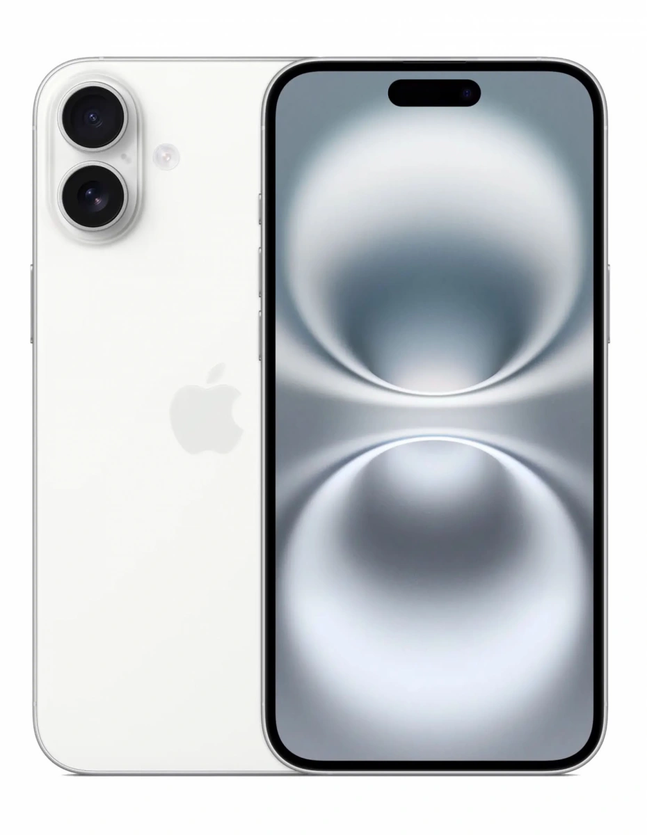 Смартфон Apple iPhone 16 128Гб Белый (eSIM+SIM) (Без RuStore). Фото 1