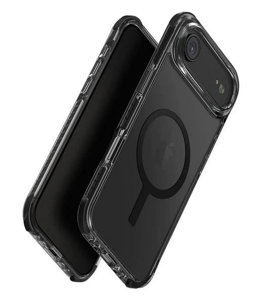 Накладка Uniq Combat MagSafe для iPhone Air, Чёрный карбон (IP6.6(2025)-COMMCBLK). Фото 2