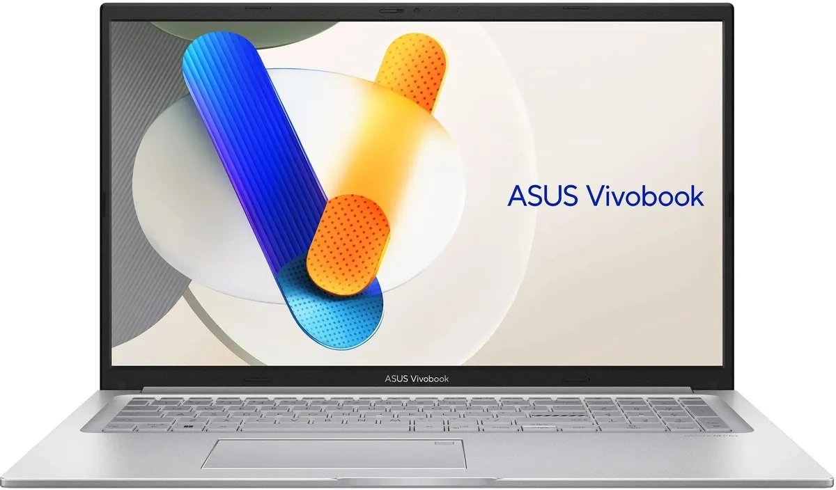 ASUS VivoBook 17 X1704VA-AU1107 Серебристый (17.3", Intel Core 7 150U, 16 Гб, 1 Тб SSD, Intel Graphics, noOS) 90NB13X1-M00MTO. Фото 1