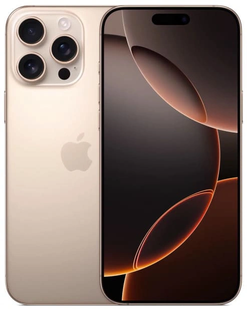 Смартфон Apple iPhone 16 Pro Max 256Gb Desert Titanium (eSIM+SIM) (Без RuStore) (Уцененный товар). Фото 1