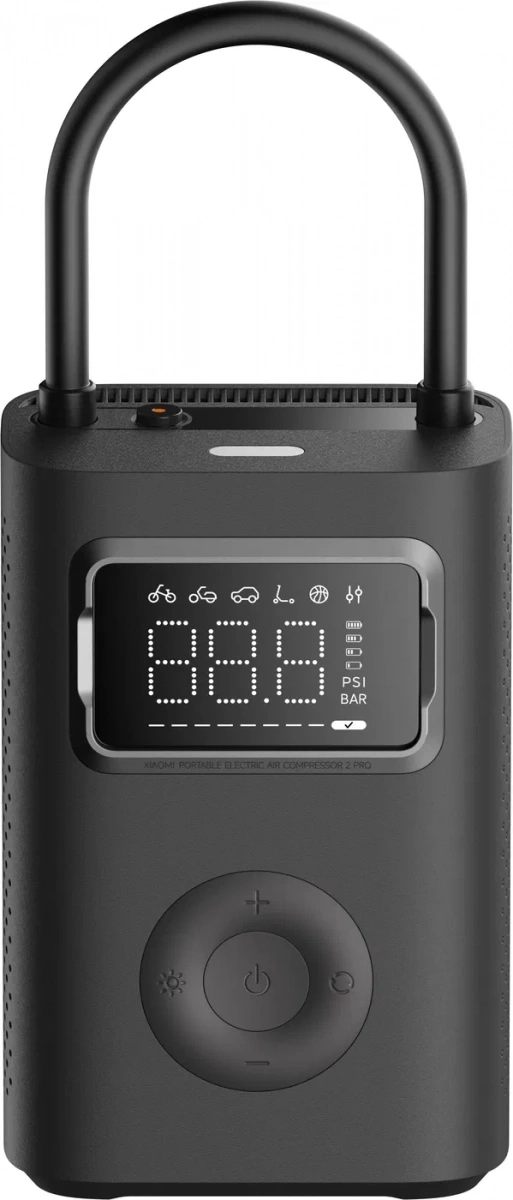 Насос портативный Mijia Air Pump Compressor 2 Pro, Black (MJCQB07PQW). Фото 2