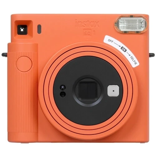 Фотоаппарат моментальной печати Fujifilm Instax Square SQ1, Оранжевый. Фото 1