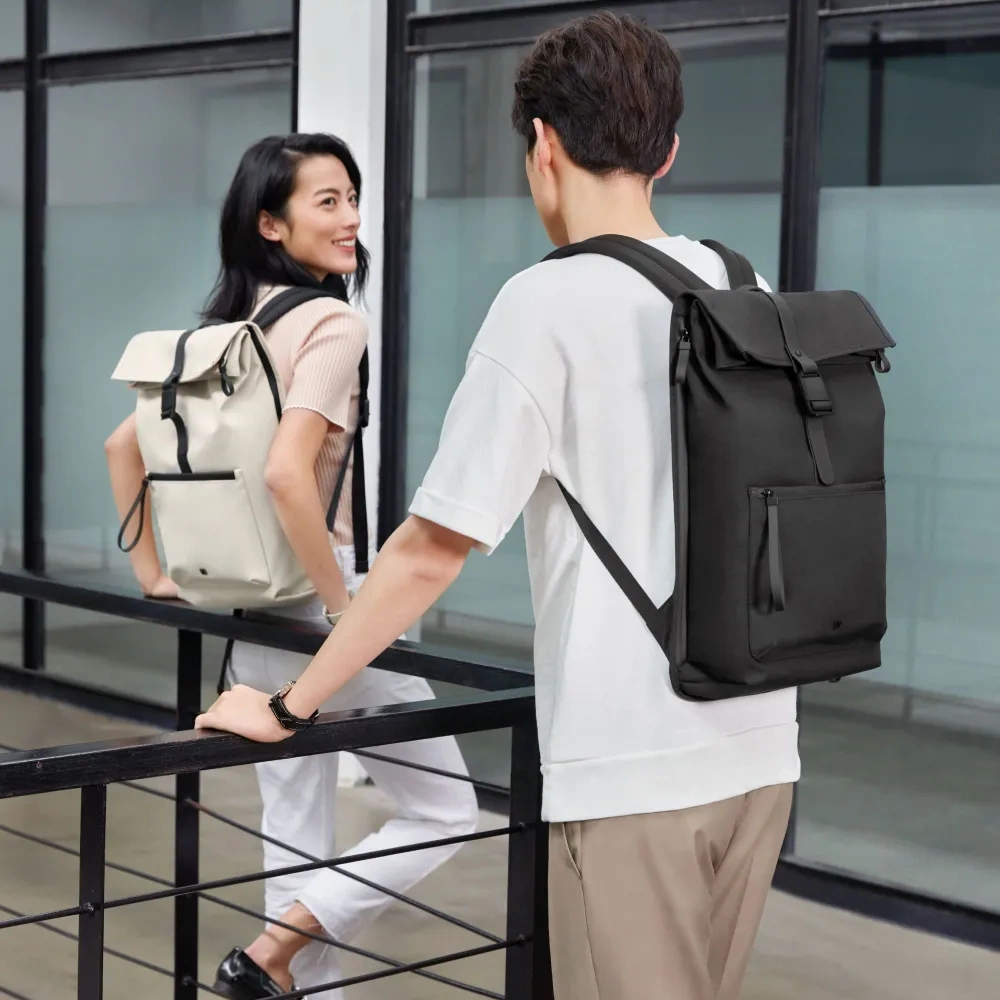 Рюкзак 90 Points Urban Daily Simple Shoulder Backpack, Чёрный (90BBPCB2033U). Фото 4
