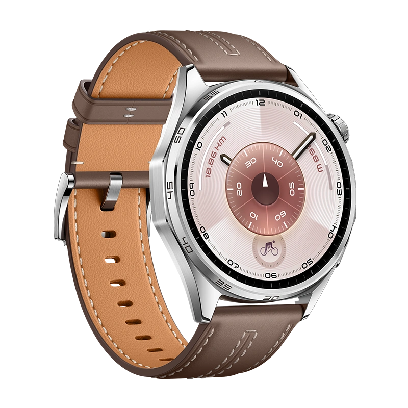 Умные часы Huawei Watch GT 6 46мм, Серый, Ремешок серый из композитной кожи (ATM-B19). Фото 3