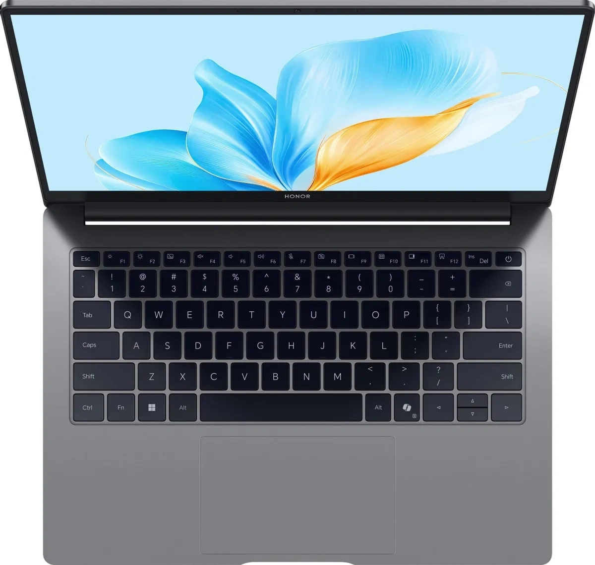 Honor MagicBook X 14 2025 Cloud Gray (FRG-X) (14" IPS, Intel Core i5 13420H, 16ГБ, 512ГБ SSD, Intel UHD Graphics, Windows 11 Home) (5301ALWG). Фото 3