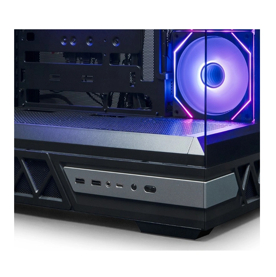 Корпус XASTRA Q700 7ARGB-C10-UC [Q700-7FM12A-C10-UC] Чёрный. Фото 6