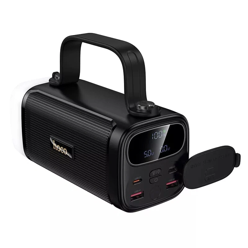 Внешний аккумулятор Hoco J174 Unimpeded 22.5Вт+PD20Вт+QC3.0 40000мАч, черный. Фото 1