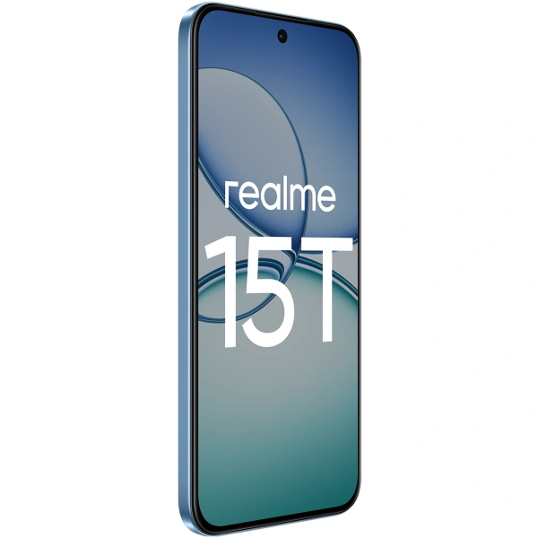 Смартфон Realme 15T 5G 8/128Гб Голубой металлик. Фото 6