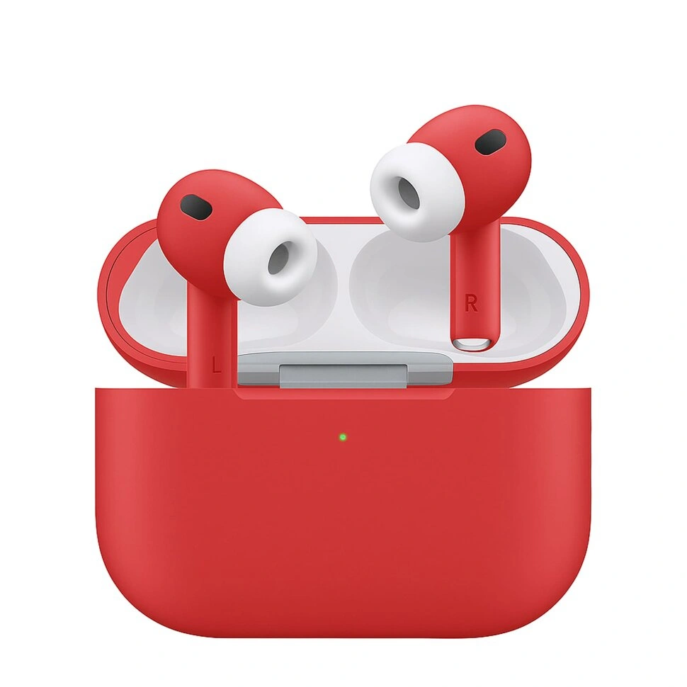 Беспроводные наушники Apple AirPods Pro 3 USB-C (2025) MagSafe Color (Matte Red). Фото 1