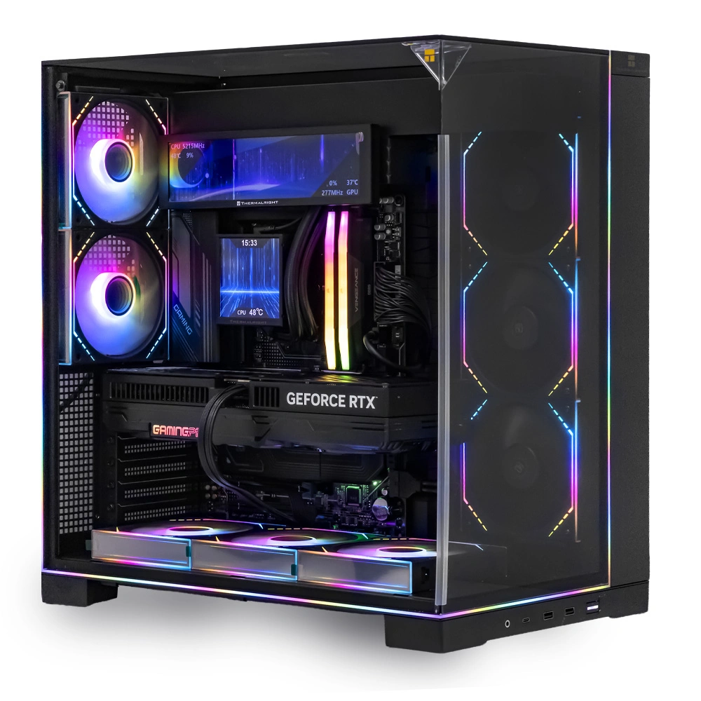 Системный блок CORE SIGNATURE (TR-A70 Vision Ryzen 9 9800X3D, 32Gb DDR5, RTX5080, SSD 2Tb M.2, GIGABYTE B850, 850Вт). Фото 1