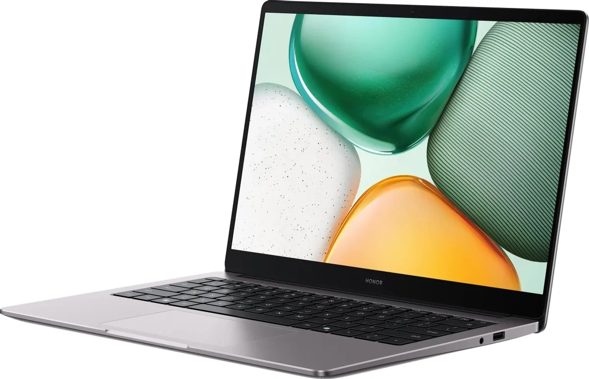 Honor MagicBook X 14 2025 Cloud Gray (GDG-X) (14" IPS, Intel Core i5 12450H, 16ГБ, 512ГБ SSD, Intel UHD Graphics, Windows 11 Home) (5301ALWU). Фото 4