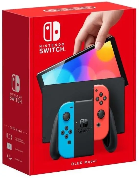 Игровая консоль Nintendo Switch OLED 64Gb, Neon. Фото 5