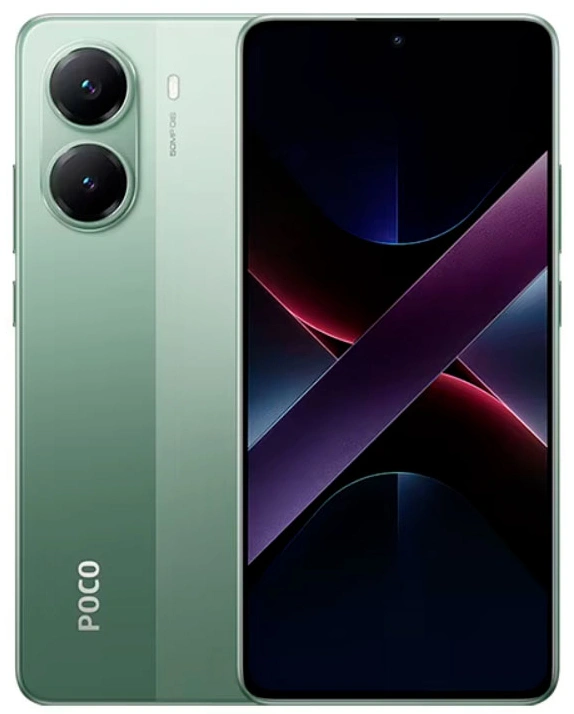 Смартфон Poco X7 Pro 12/256Гб Зелёный. Фото 1