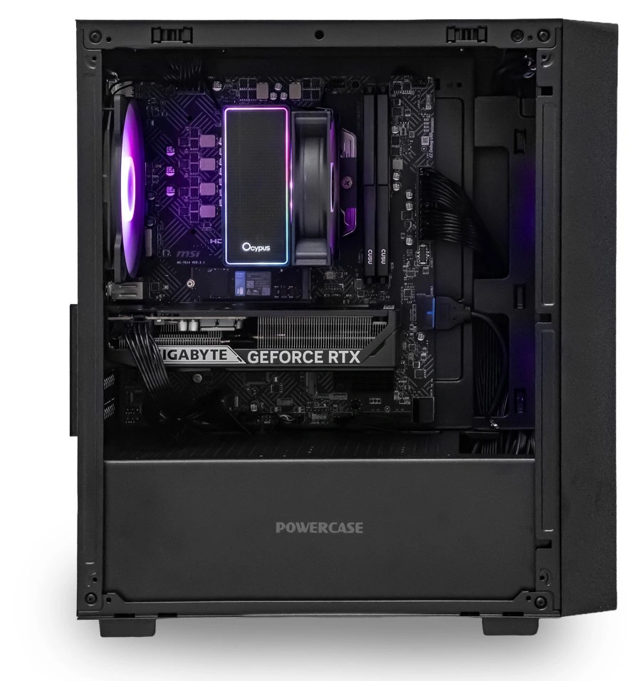 Системный блок CORE M (SM07 Ryzen 5 5600, 32Гб DDR4, RTX5060, SSD 1Тб M.2, MSI PRO B550M-B, 650Вт). Фото 3