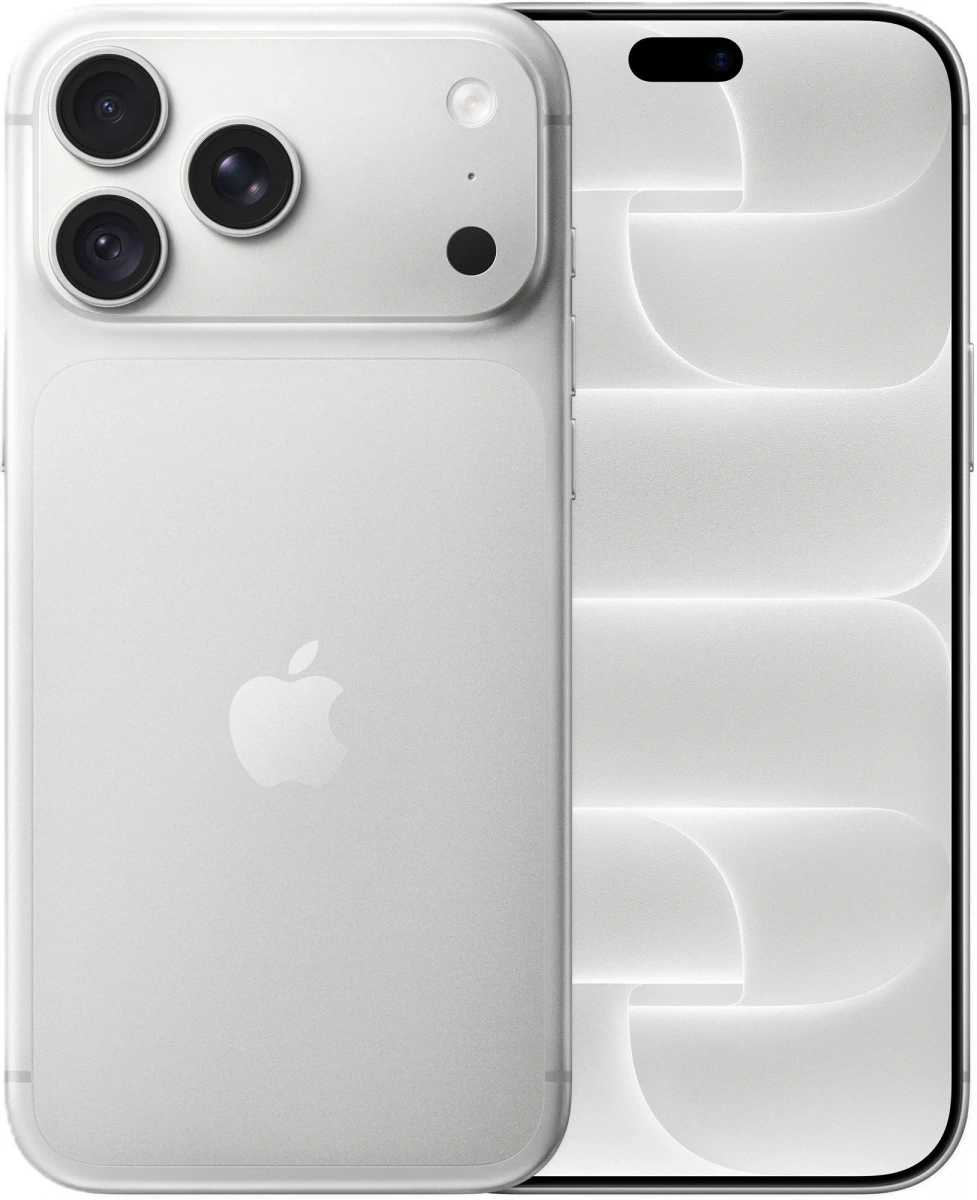 Смартфон Apple iPhone 18 Pro 2Тб, Серебристый (eSIM+SIM) (Без RuStore). Фото 1