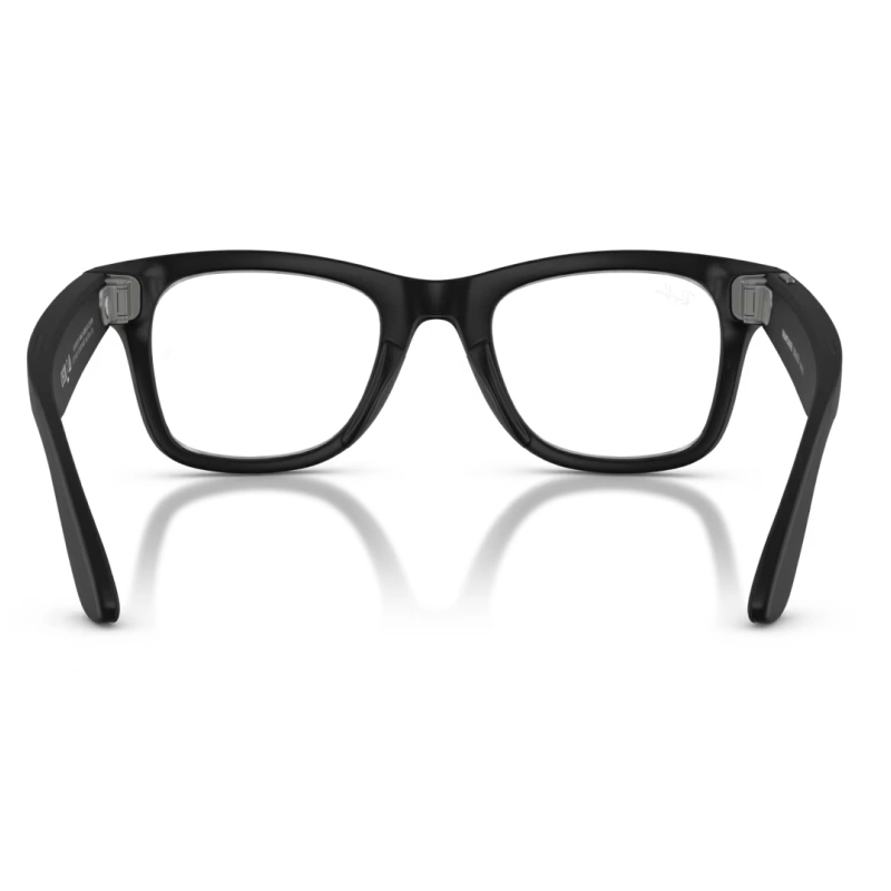 Умные очки Ray Ban Wayfarer (Gen 2) RW4012 Матовый черный/Прозрачный L 155-53mm (601SSB). Фото 4