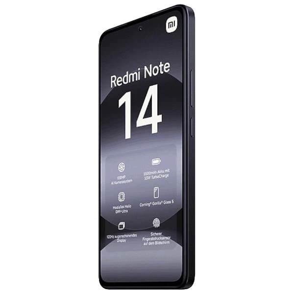 Смартфон Redmi Note 14 6/128Гб Чёрный. Фото 4