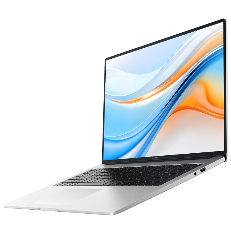 Honor MagicBook X14 Plus Silver (FMI-721) (5301AJME) (14", Ryzen 7 8845HS, 32ГБ, 1ТБ SSD, AMD Radeon 780M, Windows 11). Фото 4