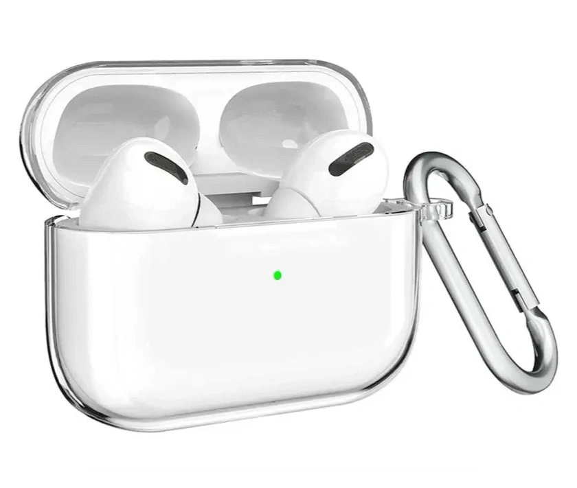 Чехол Gurdini для наушников AirPods Pro 2, Прозрачный. Фото 1